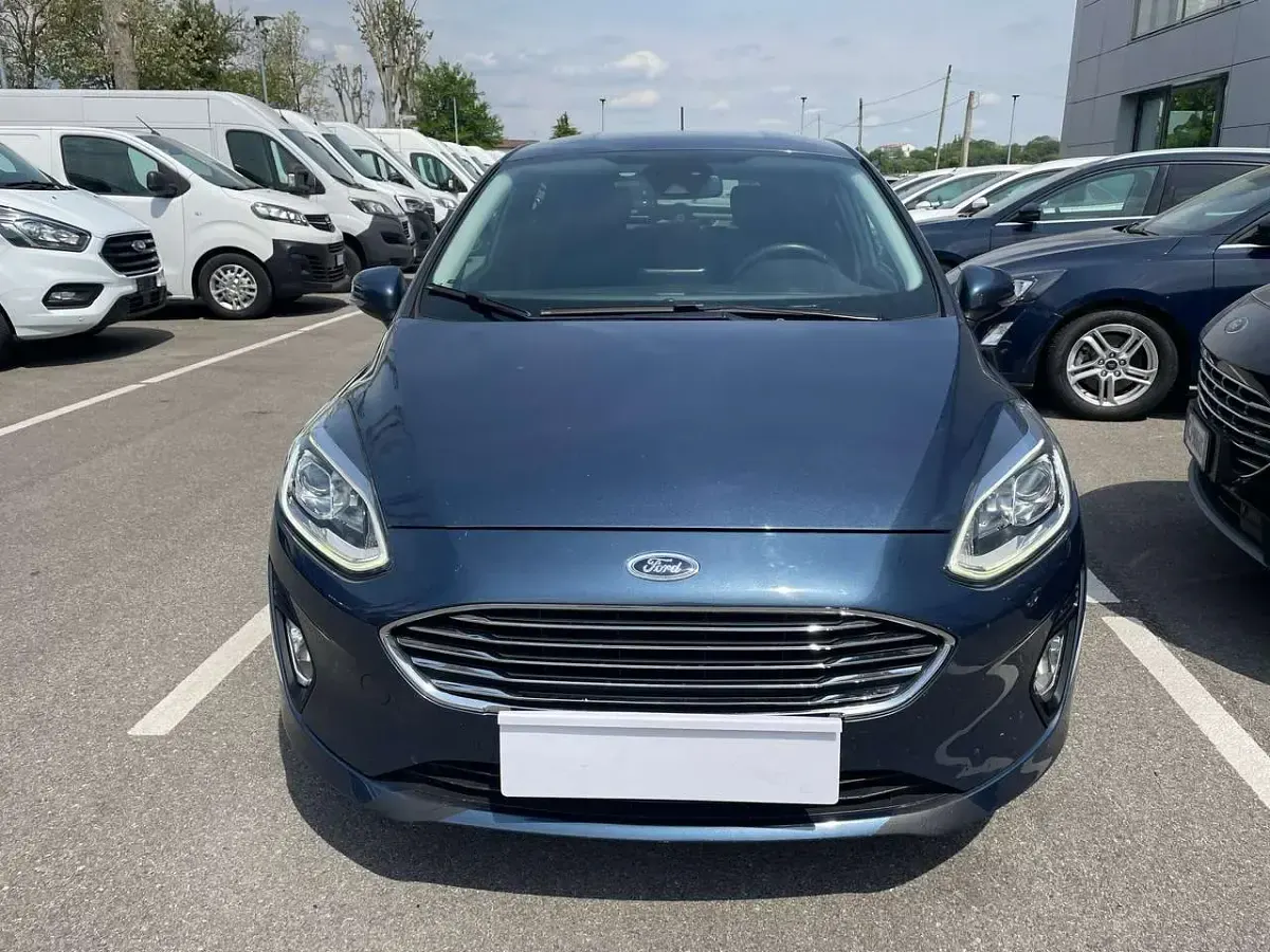 Second-hand Ford Fiesta Titanium S 101 CP (74 kW) 2020 Albastru Hatchback