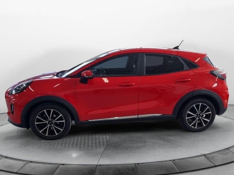 Usata Ford Puma Titanium 125 CV (91 kW) 2021 Rosso Berlina