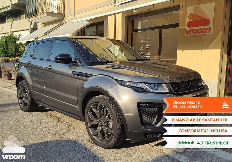 Usata Land Rover Range Rover evoque 180 CV (132 kW) 2017 Grigio SUV
