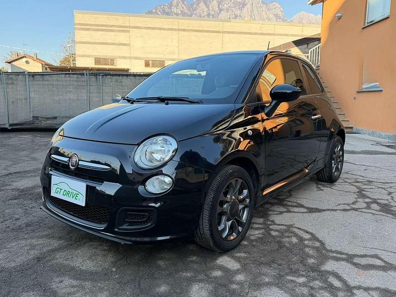 Nero Usata 2014 Fiat 500 S Due volumi | 7900 € (Buon prezzo) - Immagine 1/4
