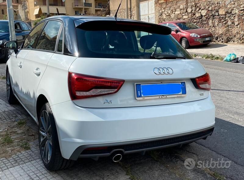 Usata Audi A1 Design 116 CV (85 kW) 2018 Bianco Utilitaria
