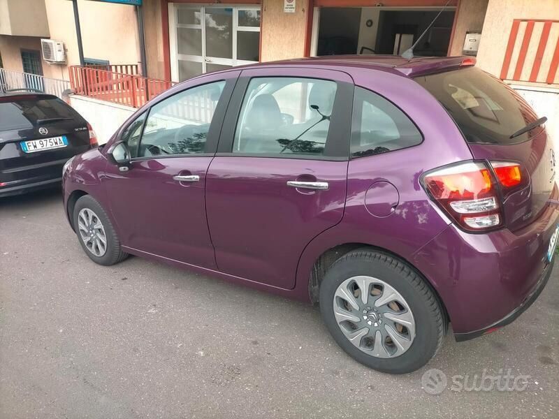 Usata Citroën C3 Exclusive 82 CV (60 kW) 2015 Viola Utilitaria