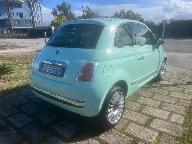 Usata Fiat 500 Lounge 95 CV (69 kW) 2015 Verde Berlina