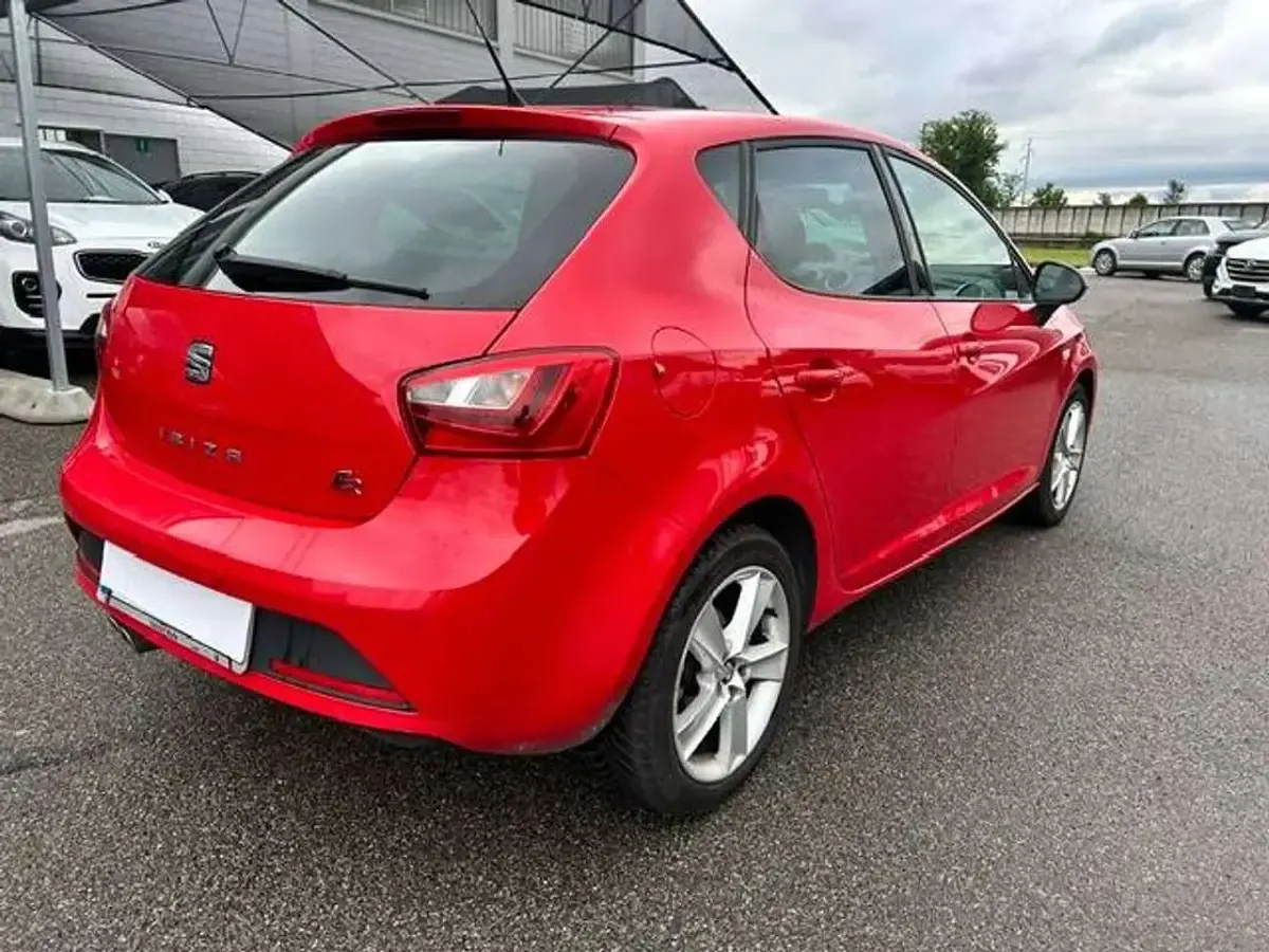 Usata Seat Ibiza FR 105 CV (77 kW) 2016 Rosso Berlina
