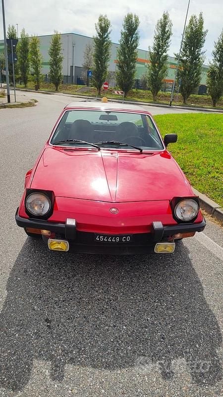 Usata Fiat X 1/9 1970 Rosso Cabrio