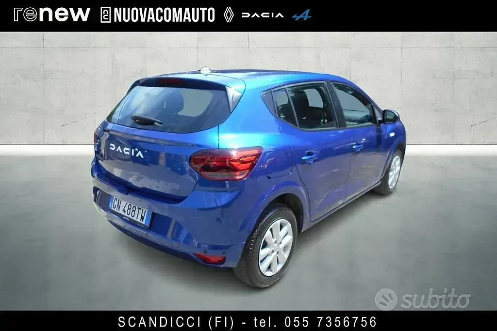 Usata Dacia Sandero Expression 101 CV (74 kW) 2023 Bluazzurro Berlina