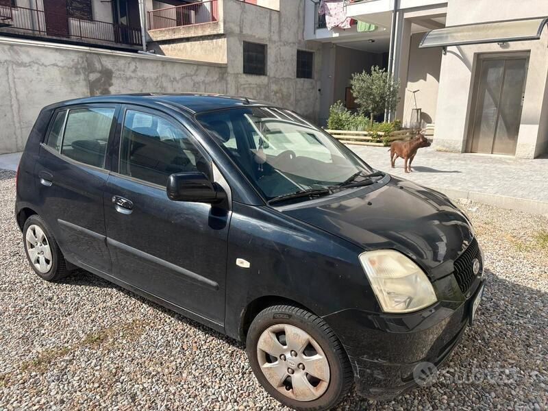 Usata Kia Picanto Spirit 61 CV (44 kW) 2008 Nero Utilitaria