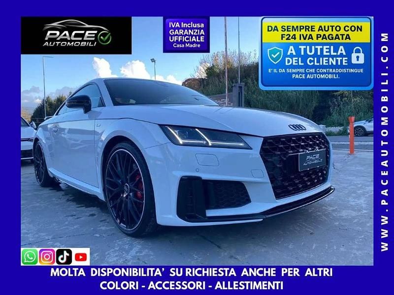 Bianco Usata 2021 Audi TT Competition Coupé | 44.800 € (Buon prezzo) - Immagine 1/4