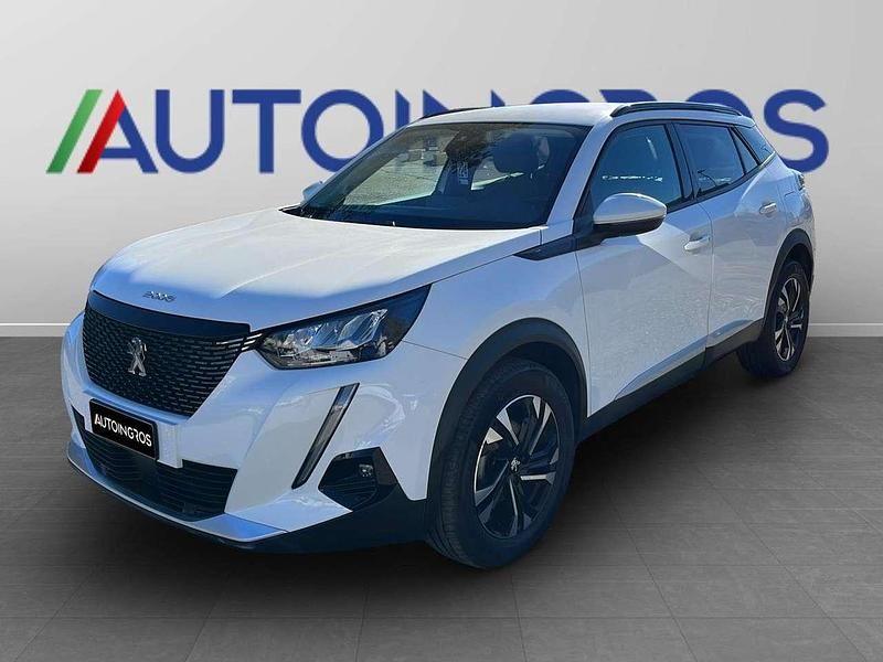 Bianco Usata 2021 Peugeot 2008 Allure SUV | 14.990 € (Super prezzo) - Immagine 1/4