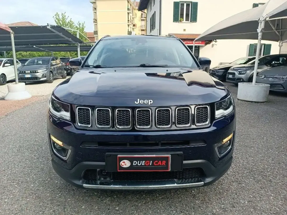 Usata Jeep Compass Limited 140 CV (102 kW) 2017 Blu SUV