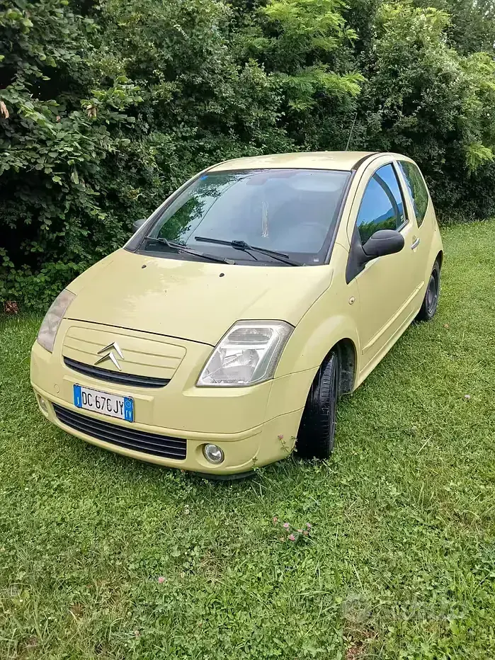 Usata Citroën C2 60 CV (44 kW) 2006 Giallo Utilitaria
