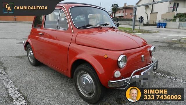 Usata Fiat 500L 18 CV (13 kW) 1970 Rosso Monovolume
