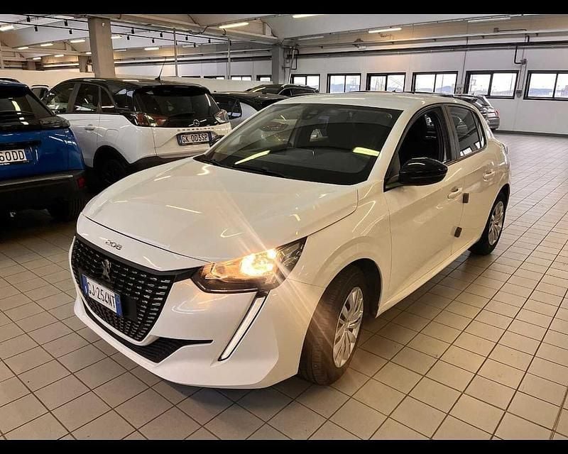 Usata Peugeot 208 Active 75 CV (55 kW) 2022 Bianco Utilitaria