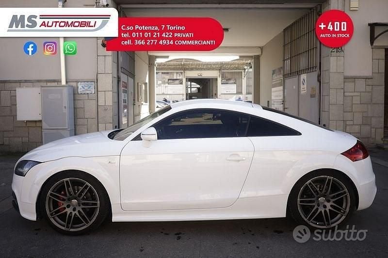 Usata Audi TT S-Line 170 CV (125 kW) 2011 Bianco Coupé