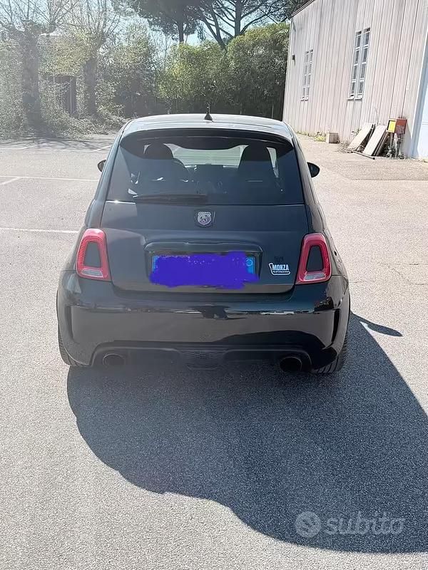 Usata Fiat 500 Abarth 2009 Nero Cabrio