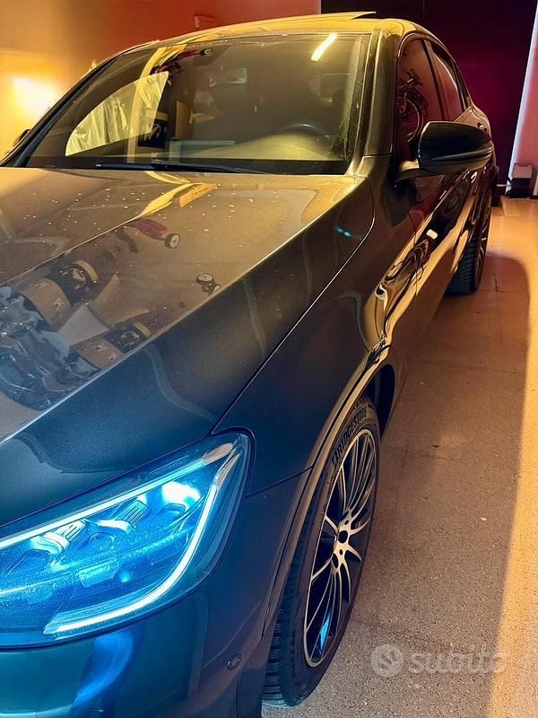 Usata Mercedes GLC300 2019 Nero Coupé