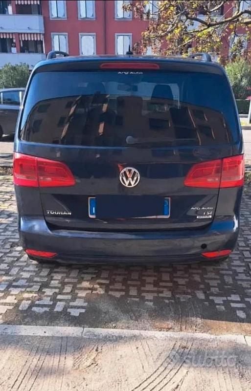 Usata VW Touran 150 CV (110 kW) 2012 Blu Monovolume