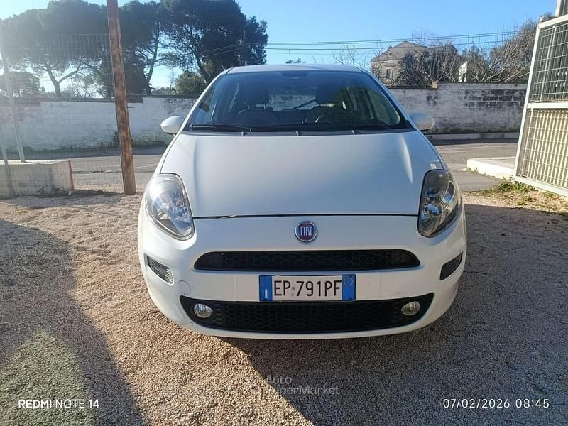 Usata Fiat Punto Evo S 75 CV (55 kW) 2012 Bianco Utilitaria