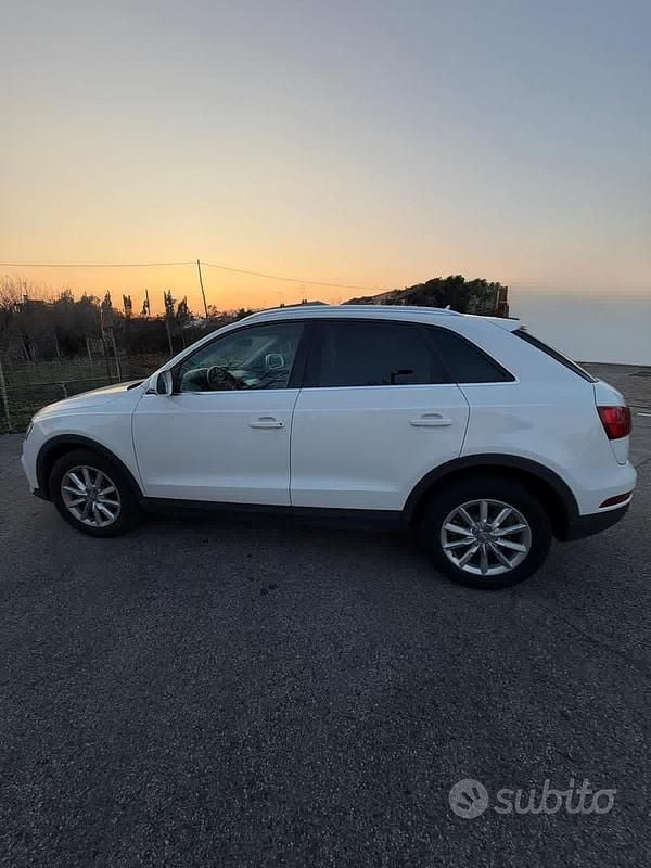 Usata Audi Q3 150 CV (110 kW) 2015 Bianco SUV