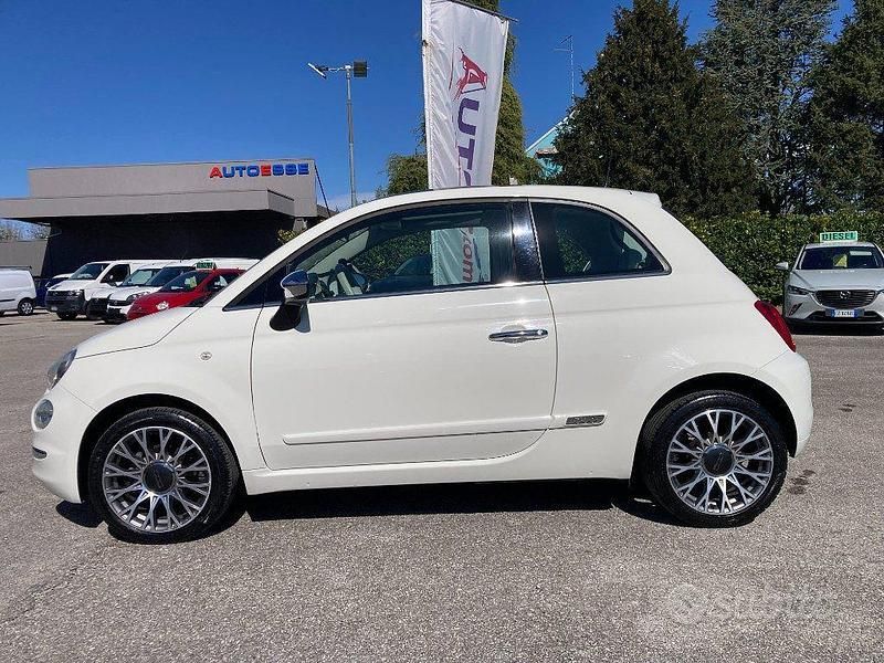 Usata Fiat 500 Lounge 69 CV (50 kW) 2018 Bianco Utilitaria