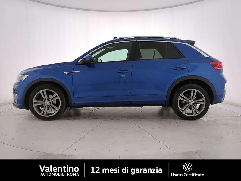 Usata VW T-Roc R-line 150 CV (110 kW) 2019 Blu/azzurro SUV