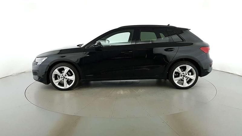 Usata Audi A3 Advanced 150 CV (110 kW) 2023 Nero mito metallizzato Berlina