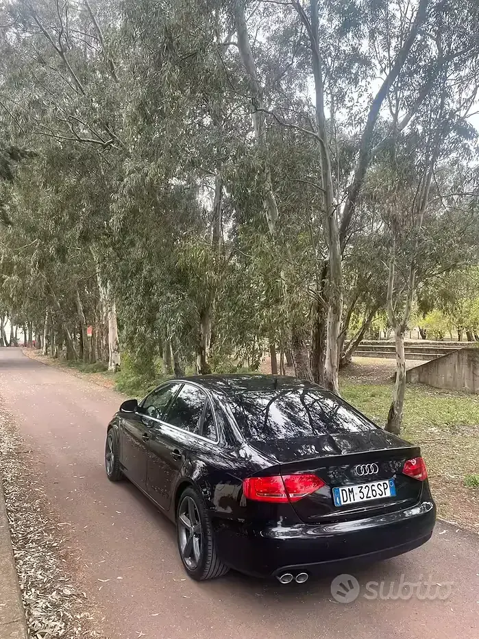 Usata Audi A4 143 CV (105 kW) 2008 Nero Berlina