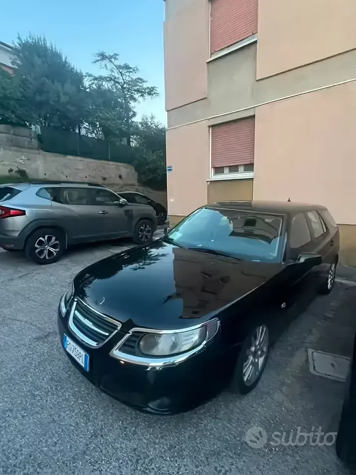 Usata Saab 9-3 2008 Nero Station wagon