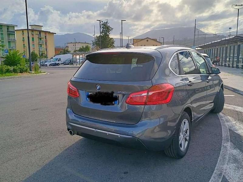 Usata BMW 216 Active Tourer 109 CV (80 kW) 2018 Grigio Monovolume