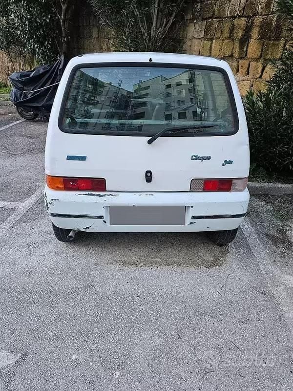 Usata Fiat Cinquecento 1995 Bianco Utilitaria