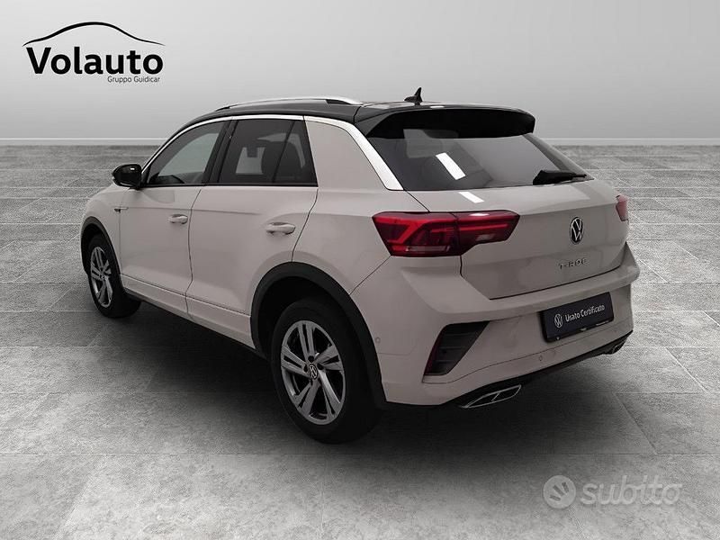 Usata VW T-Roc R-line 116 CV (85 kW) 2023 Beige SUV