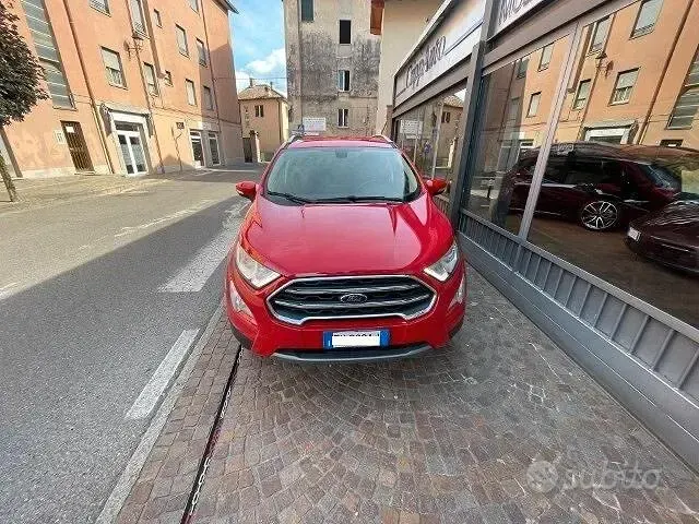 Usata Ford Ecosport Titanium 99 CV (72 kW) 2019 Rosso SUV