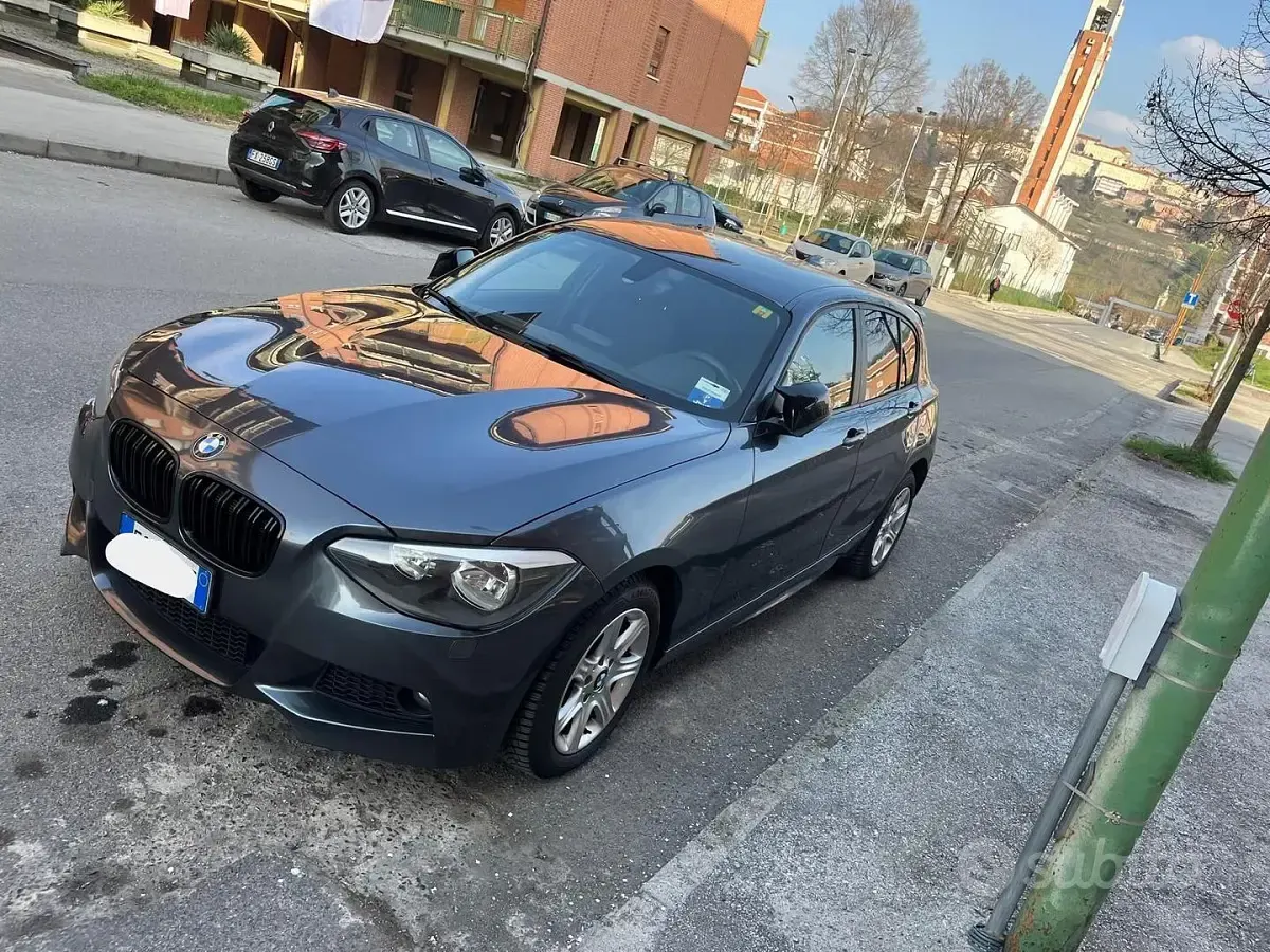 Usata BMW 118 M Sport 143 CV (105 kW) 2013 Blu Utilitaria