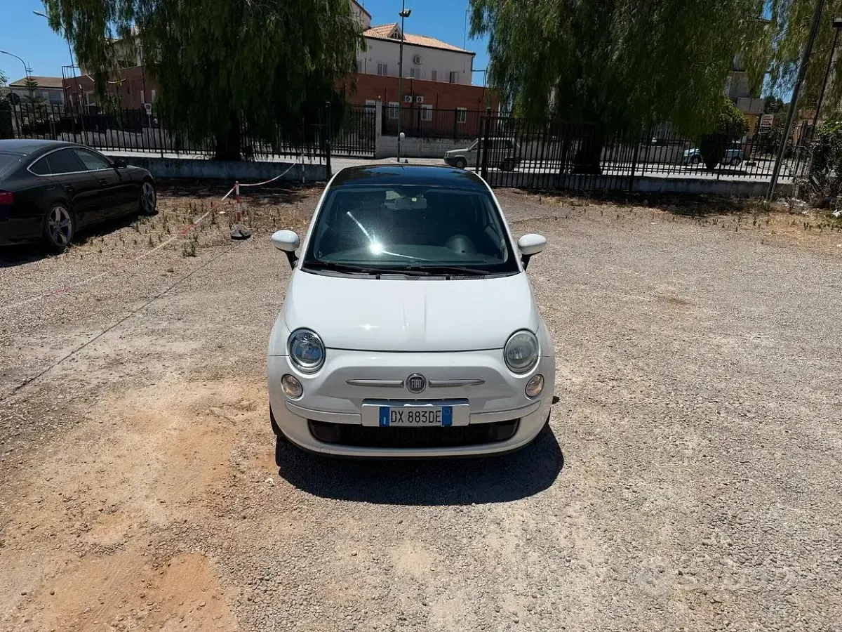 Usata Fiat 500 Lounge 69 CV (50 kW) 2009 Cabrio