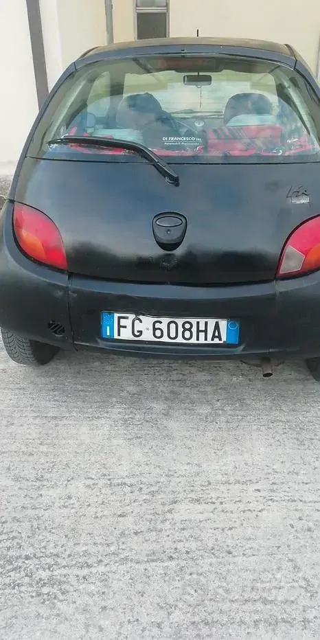 Usata Ford Ka 60 CV (44 kW) 2001 Nero Utilitaria