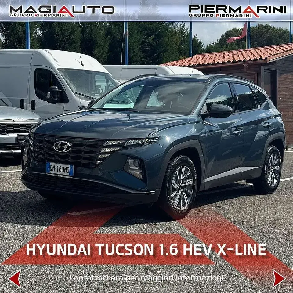 Usata Hyundai Tucson 230 CV (169 kW) 2023 Blu/azzurro SUV