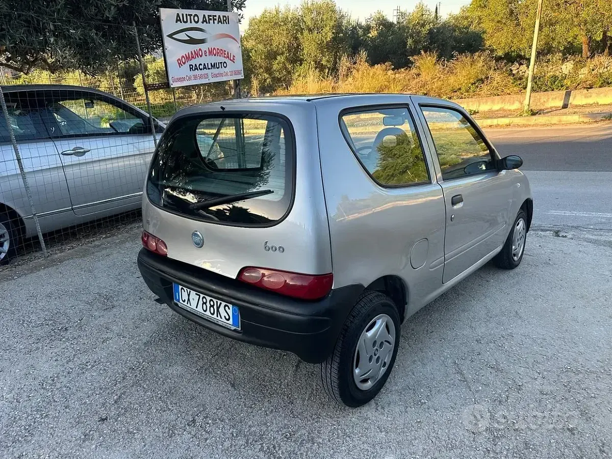 Usata Fiat 600 Active 54 CV (39 kW) 2005 Grigio Utilitaria