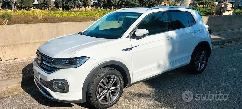 Usata VW T-Cross R-line 2021 Bianco SUV