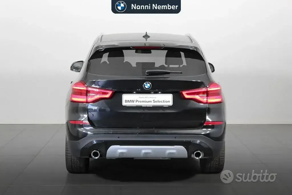 Usata BMW X3 Sport Line 190 CV (139 kW) 2021 Nero SUV