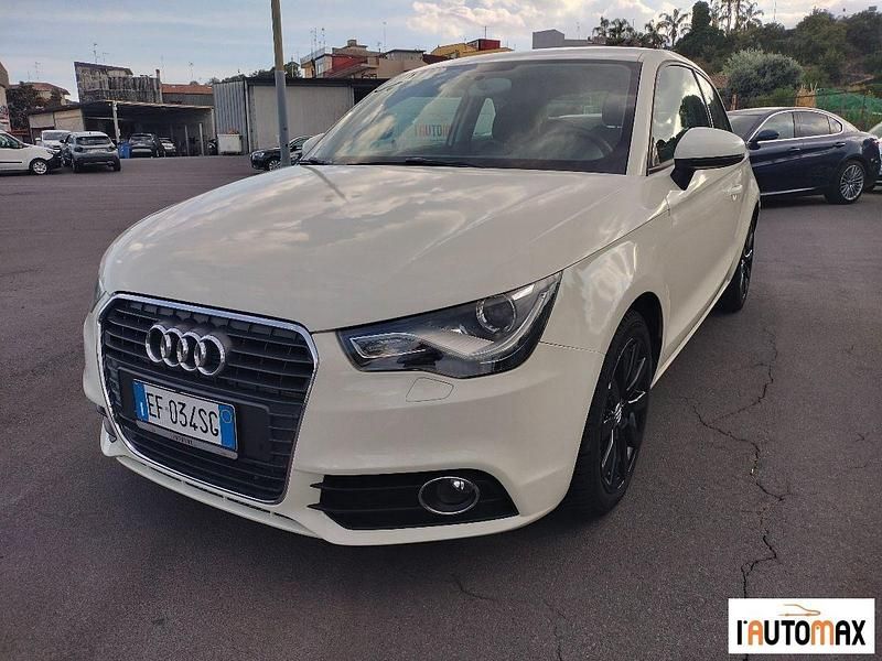 Usata Audi A1 Ambition 86 CV (63 kW) 2010 Bianco Utilitaria