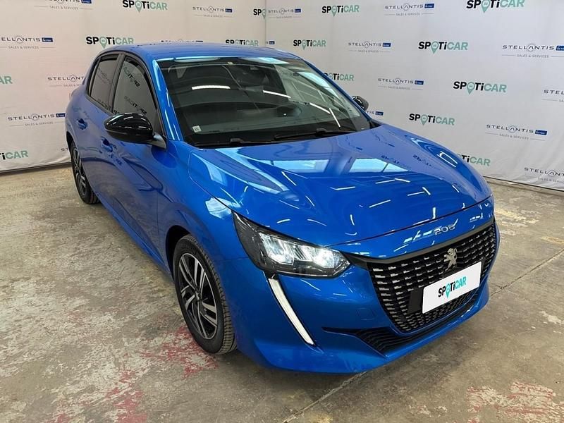 Usata Peugeot 208 Allure 102 CV (75 kW) 2022 Blu Utilitaria