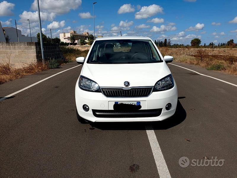 Usata Skoda Citigo G-TEC Style 68 CV (50 kW) 2017 Bianco Utilitaria
