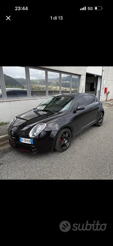 Usata Alfa Romeo MiTo 90 CV (66 kW) 2009 Nero Utilitaria