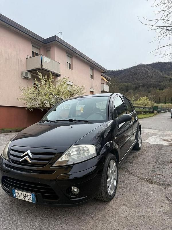 Usata Citroën C3 2008 Nero Utilitaria