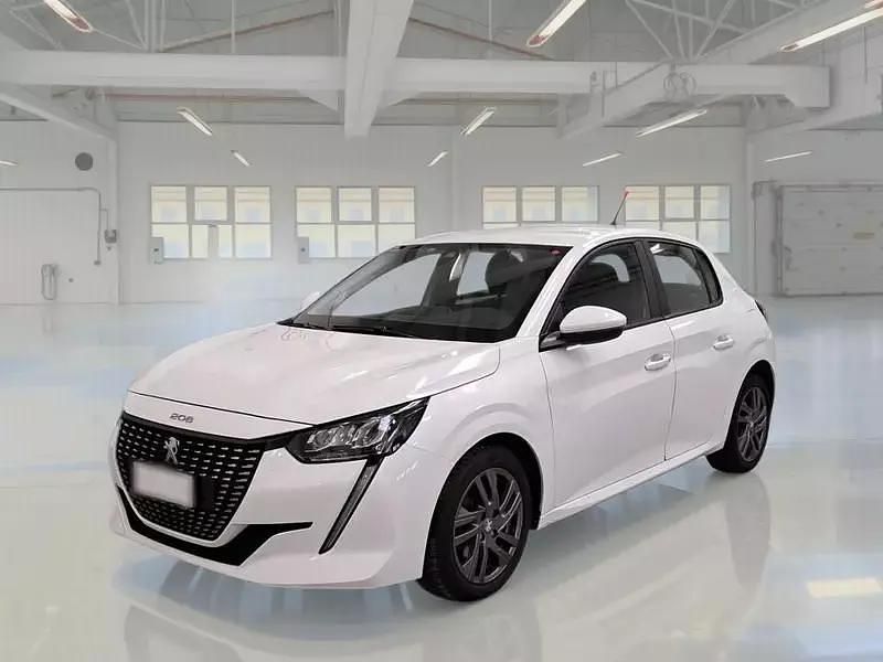 Usata Peugeot 208 Active 101 CV (74 kW) 2021 Bianco Utilitaria