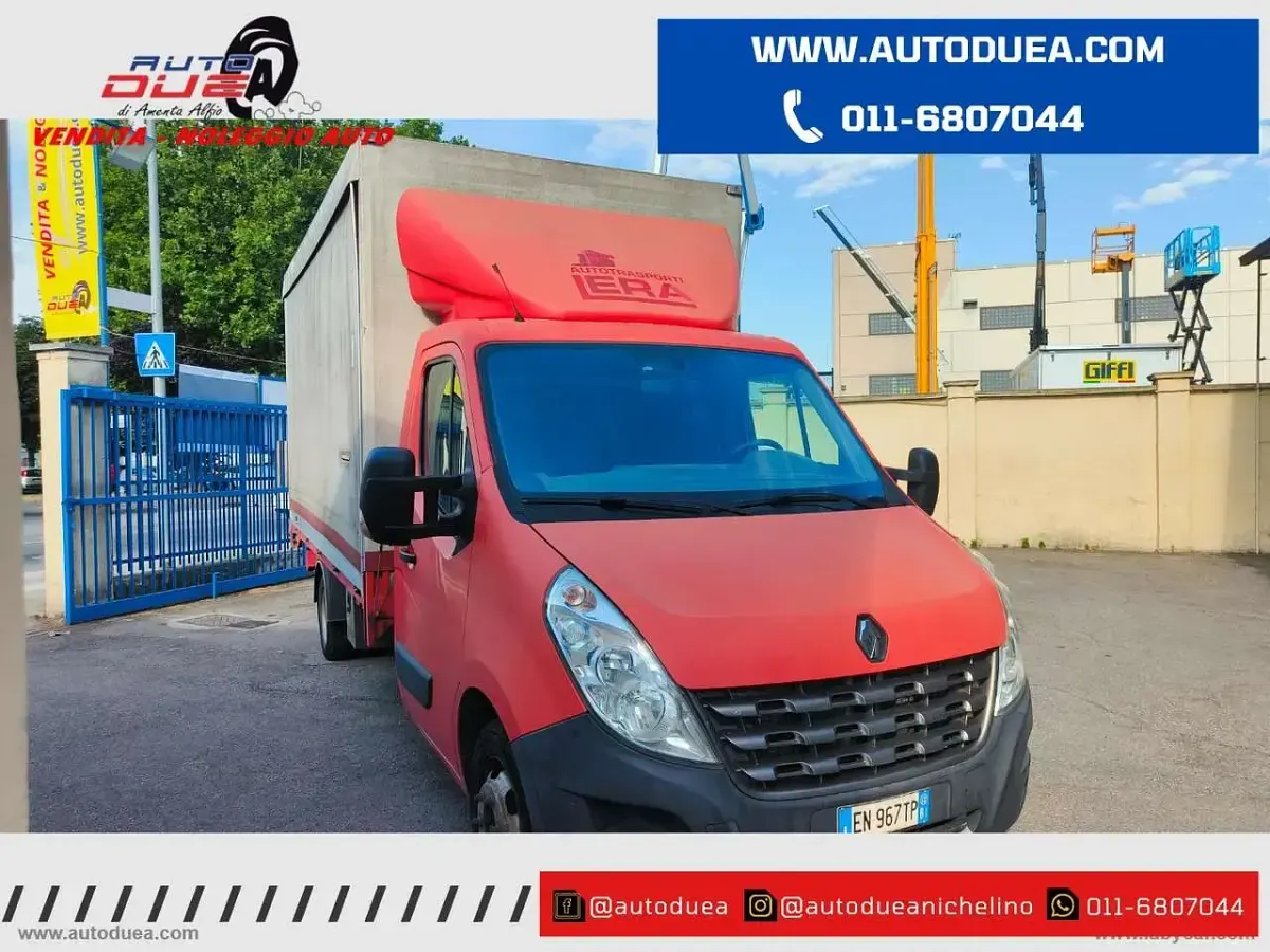 Usata Renault Master 145 CV (106 kW) 2012 Rosso Furgone