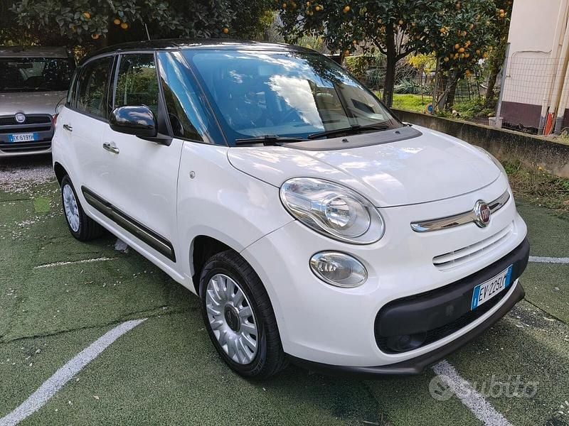 Usata Fiat 500L 80 CV (58 kW) 2014 Bianco Monovolume