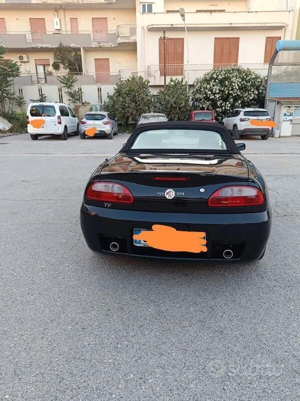 Usata MG TF 116 CV (85 kW) 2004 Nero Cabrio