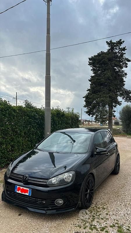 Usata VW Golf VI GTI 122 CV (89 kW) 2011 Nero Utilitaria
