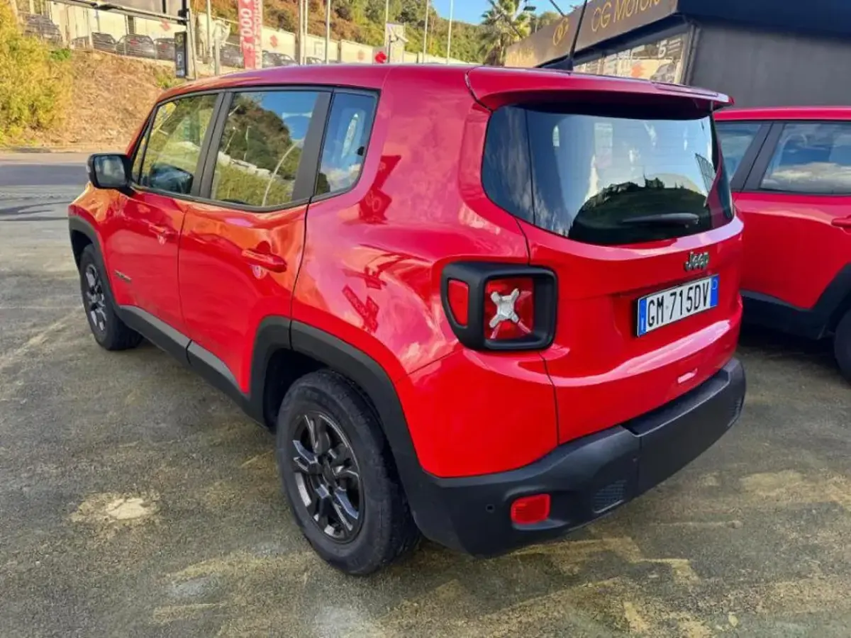Usata Jeep Renegade Longitude 120 CV (88 kW) 2022 Rosso SUV